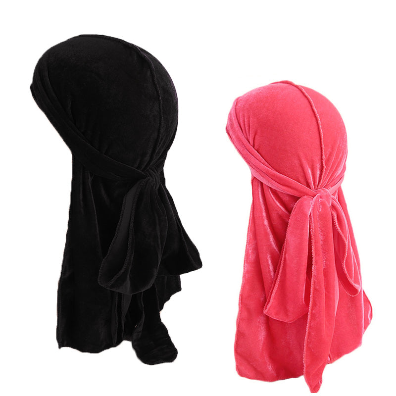 Corduroy Pirate Headscarf – Two-Tone Festival Head Wrap