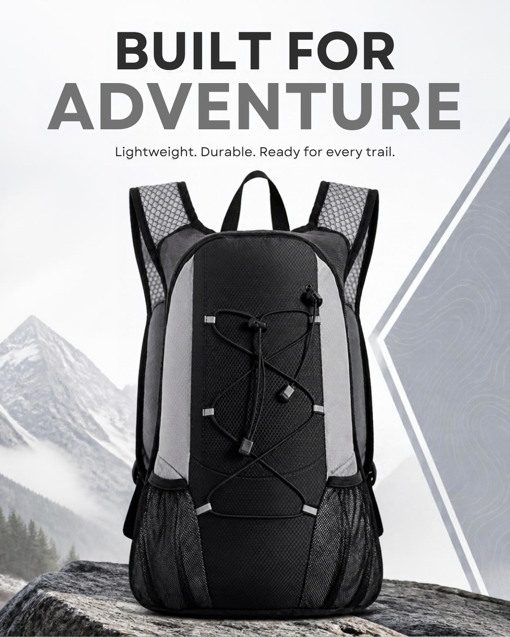 2L Hydration Pack Backpack | Festival & Rave Water Bladder Pack