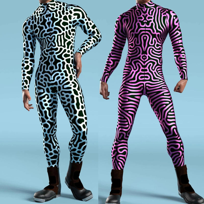 3D Print Cosplay Bodysuit – Halloween Costume Jumpsuit, Adult & Kids Sizes